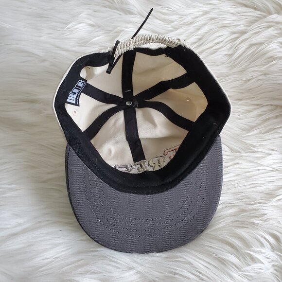 Hustle Red/Black & LIL'OG Cream Snapback Hat Cap SZ (One Size) - Picture 9 of 13